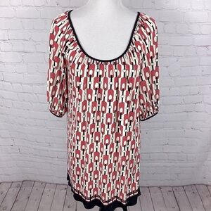 Max Studio Retro Contemporary‎ Jersey Knit Dress. Women’s size Medium Summer